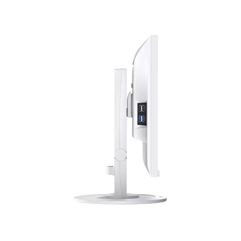 Monitor komputerowy EIZO FlexScan EV2400R-WT — 23,8 cala (60,5 cm) Full HD IPS, 1920×1080, 5 ms, hub USB, głośniki, regulacja wysokości, VESA, biały