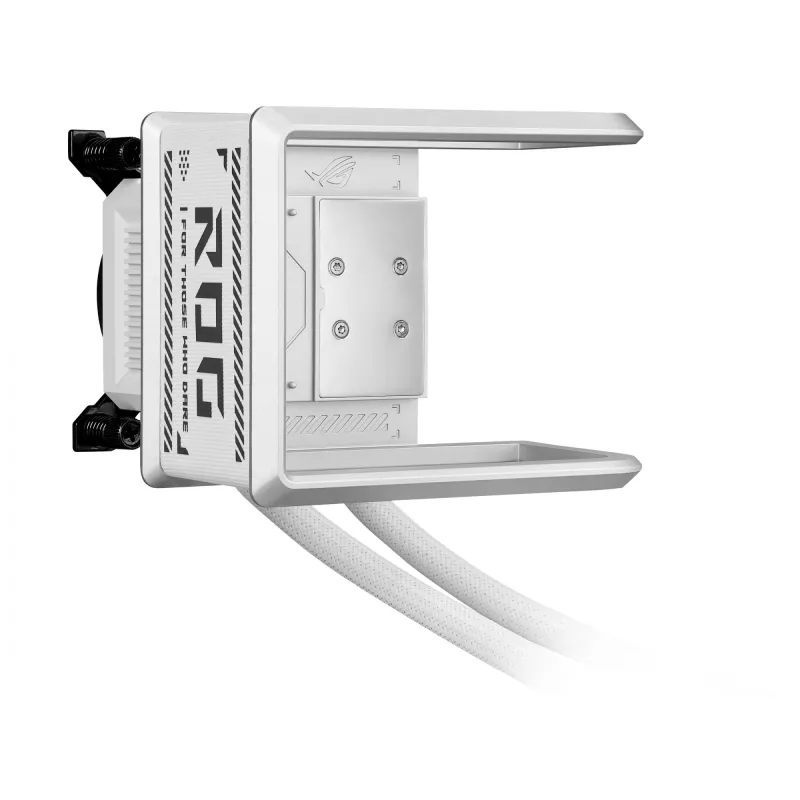 Uniwersalny chłodnica cieczą ASUS ROG RYUO IV 360 ARGB WHT — radiator 360 mm, wentylatory 120 mm, biały
