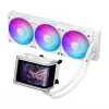 Uniwersalny chłodnica cieczą ASUS ROG RYUO IV 360 ARGB WHT — radiator 360 mm, wentylatory 120 mm, biały