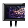 Chłodnica cieczy typu all-in-one ASUS ROG RYUO IV 360 ARGB — chłodnica 360 mm, wentylatory 120 mm, czarna