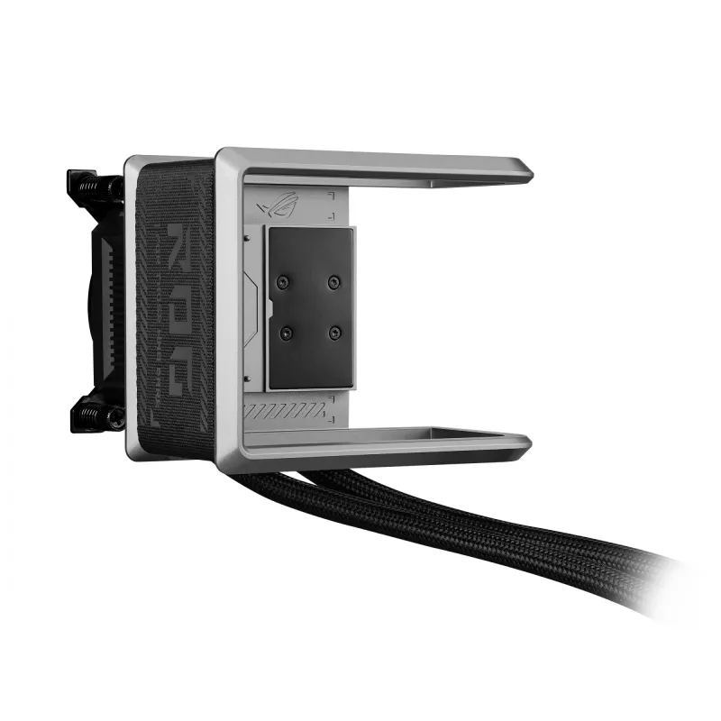 Chłodnica cieczy typu all-in-one ASUS ROG RYUO IV 360 ARGB — chłodnica 360 mm, wentylatory 120 mm, czarna