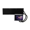Chłodnica cieczy typu all-in-one ASUS ROG RYUO IV 360 ARGB — chłodnica 360 mm, wentylatory 120 mm, czarna