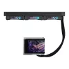 Chłodnica cieczy typu all-in-one ASUS ROG RYUO IV 360 ARGB — chłodnica 360 mm, wentylatory 120 mm, czarna