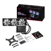 Chłodnica cieczy typu all-in-one ASUS ROG RYUO IV 360 ARGB — chłodnica 360 mm, wentylatory 120 mm, czarna