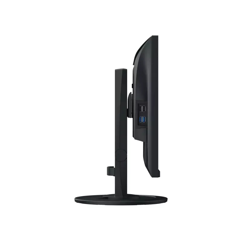 Monitor komputerowy EIZO FlexScan EV2400R-BK 23,8 cala (60,5 cm) Full HD 1920x1080 IPS LCD, 5 ms, hub USB, głośniki, VESA, regulacja wysokości, czarny