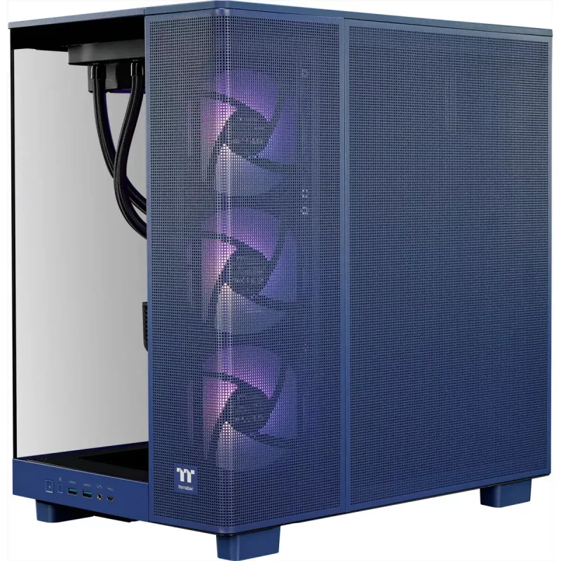 Komputer stacjonarny do gier THERMALTAKE FTW V380XL 9070XT fioletowy/przezroczysty z systemem Windows 11 Pro