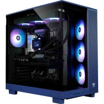 Komputer stacjonarny do gier THERMALTAKE FTW V380XL 9070XT fioletowy/przezroczysty z systemem Windows 11 Pro