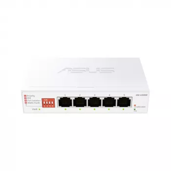 ASUS QG-U1050 niezarządzalny przełącznik Ethernet 2.5G (100/1000/2500) biały