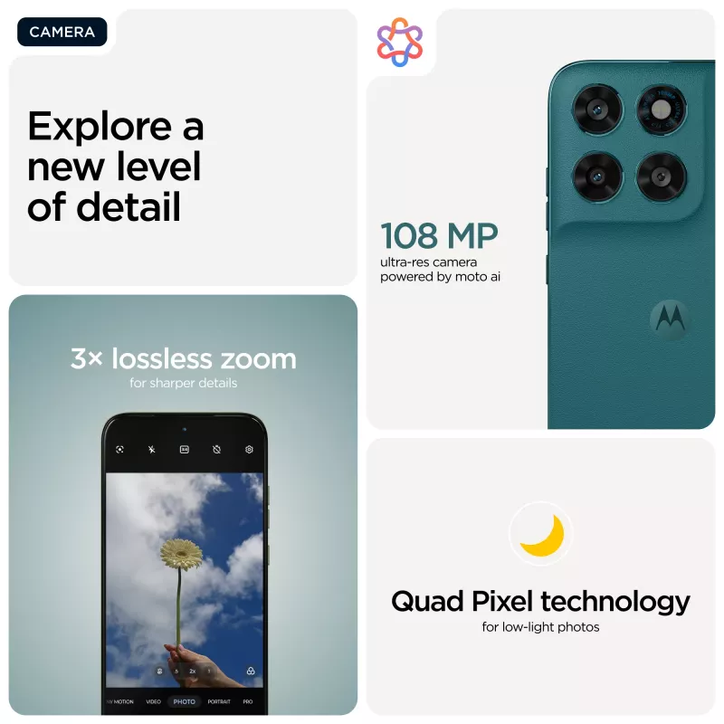 Motorola moto g77 17,3 cm (6,8 cala) Hybrydowy Dual SIM Android 16.0 5G USB Type-C 8 GB 256 GB 5200 mAh Zielony