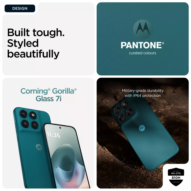Motorola moto g77 17,3 cm (6,8 cala) Hybrydowy Dual SIM Android 16.0 5G USB Type-C 8 GB 256 GB 5200 mAh Zielony