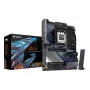 Płyta główna GIGABYTE X870E AORUS MASTER X3D - obsługa procesorów AMD Ryzen 9000, 18+2+2-fazowa cyfrowa VRM, do 9000 MHz DDR5 (OC), 2xPCIe 5.0 + 3xPCIe 4.0, Wi-Fi 7, LAN 10GbE, USB 4