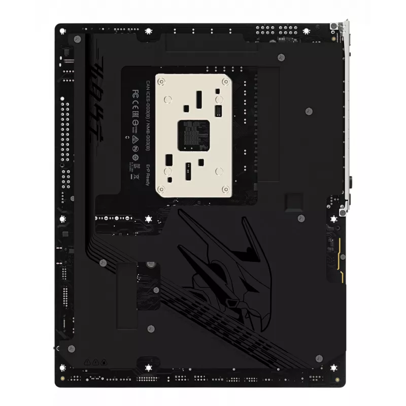 Płyta główna GIGABYTE X870E AORUS MASTER X3D - obsługa procesorów AMD Ryzen 9000, 18+2+2-fazowa cyfrowa VRM, do 9000 MHz DDR5 (OC), 2xPCIe 5.0 + 3xPCIe 4.0, Wi-Fi 7, LAN 10GbE, USB 4