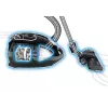 Odkurzacz Siemens VSZ7442S, cylinder, czyszczenie na sucho, 650 W, worek na kurz