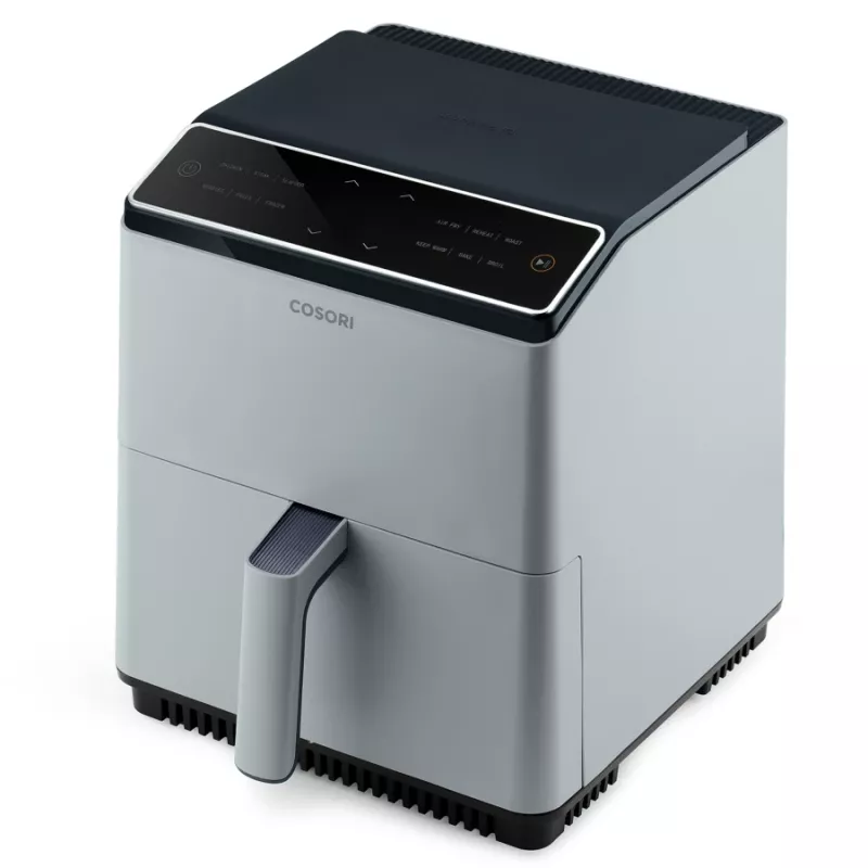 Cosori Dual Blaze Pojedynczy 6,4 L Wolnostojąca 1750 W Frytkownica na gorące powietrze Jasnoszary