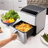 Cosori Dual Blaze Pojedynczy 6,4 L Wolnostojąca 1750 W Frytkownica na gorące powietrze Jasnoszary