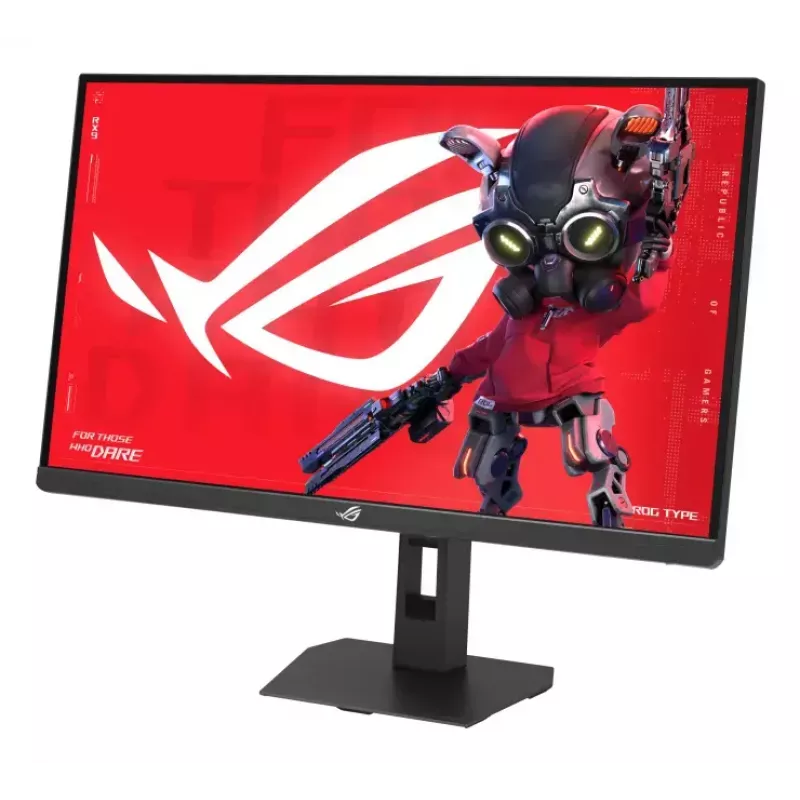 27-calowy monitor gamingowy ASUS ROG Strix XG27JCG — 5K Ultra HD 5120×2880, Fast IPS, 0,3 ms, 350 cd/m², USB 3.2 Gen1, VESA, regulacja wysokości, czarny