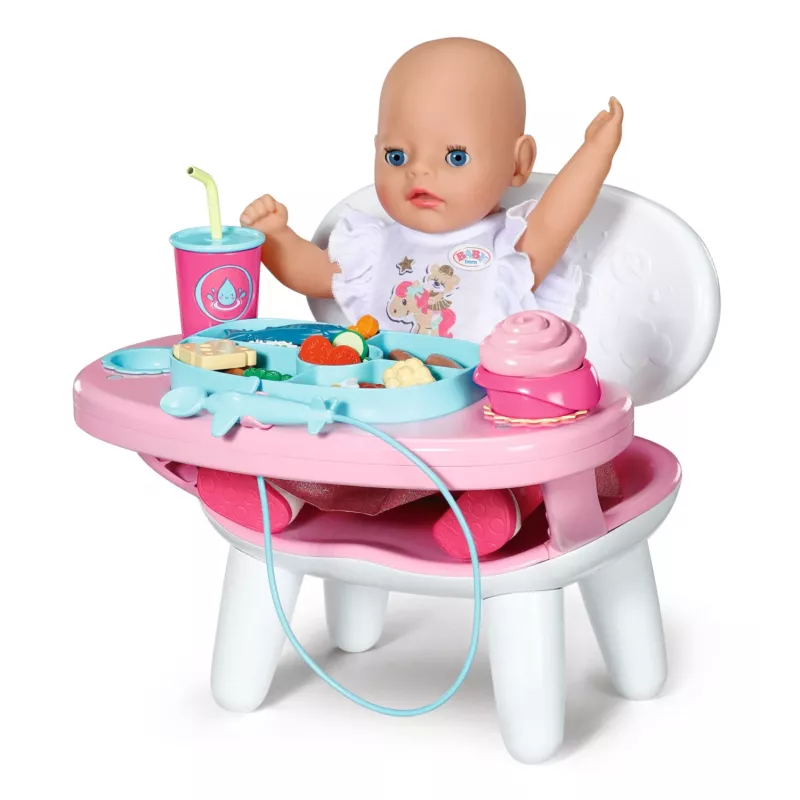 BABY born Stół obiadowy, Stolik dla lalki, od 3 lat, wymagane baterie, efekty dźwiękowe, efekty świetlne