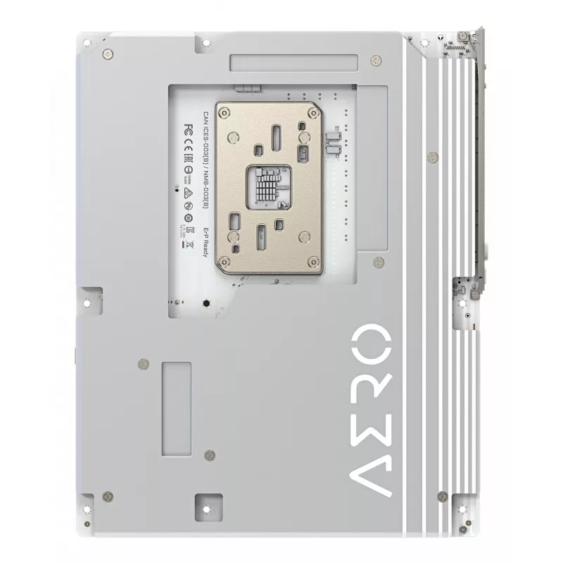 Płyta główna GIGABYTE X870E AERO X3D WOOD — obsługa procesorów AMD Ryzen 9000, 16+2+2 fazowa cyfrowa sekcja zasilania, do 9000 MHz DDR5 (OC), 2x PCIe 5.0 + 2x PCIe 4.0, Wi-Fi 7, sieć LAN 5 GbE, USB 4