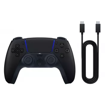 Gamepad Sony DualSense Czarny — Bluetooth/USB, PS5 i PC, USB-C, wbudowana bateria litowo-jonowa