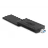 Karta sieciowa DeLOCK 12774 WLAN 2402 Mbit/s USB Wi-Fi 6E