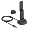 Karta sieciowa DeLOCK 12774 WLAN 2402 Mbit/s USB Wi-Fi 6E