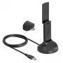Karta sieciowa DeLOCK 12774 WLAN 2402 Mbit/s USB Wi-Fi 6E