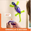 HEX BOTS Świecący w Ciemności Gecko, Zdalnie Sterowany Robot Zabawka dla Dzieci z Akumulatorem, Wspina się po Ścianach do Psikusów i Zabaw, Robot RC dla Chłopców i Dziewczynek od 4 Lat