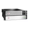 APC Smart-UPS On-Line, 2200 VA, litowo-jonowy, do montażu w szafie 4U, 230 V, 6 gniazd C13 + 2 gniazda C19 IEC, karta sieciowa, wydłużony czas podtrzymania, zestaw szyn montażowych w komplecie