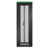 Wolnostojący stelaż serwerowy APC Easy Rack 48U (czarny) z dachem, kółkami, stopkami, 4 uchwytami, panelami bocznymi — 2258W x 800S x 1200G mm