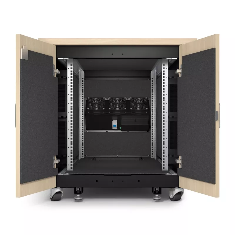 APC NetShelter Soundproof, 12U, Obudowa serwerowa, klon