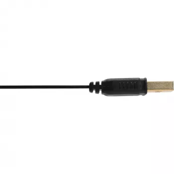 InLine USB 2.0 płaski kabel Typ A męski/żeński pozłacane styki czarny 2m