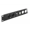 Gniazdo DeLOCK 86785 Czarny