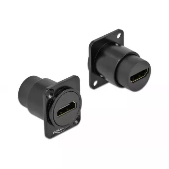 Gniazdo DeLOCK 86785 Czarny
