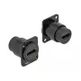 Gniazdo DeLOCK 86785 Czarny