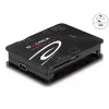 Czytnik kart DeLOCK 91007 USB 2.0 Czarny CF MMC MS MicroSD xD