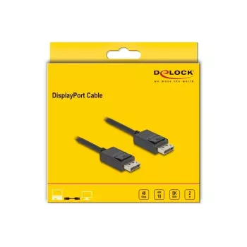Kabel DisplayPort DeLOCK 80493 8K 60 Hz 40 Gb/s 2 m