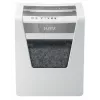 Niszczarka do papieru Leitz IQ Office P4, cięcie krzyżowe, 22,3 cm, 4 x 40 mm, 23 L, 225 arkuszy, 55 dB