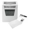 Niszczarka do papieru Leitz IQ Office P4, cięcie krzyżowe, 22,3 cm, 4 x 40 mm, 23 L, 225 arkuszy, 55 dB