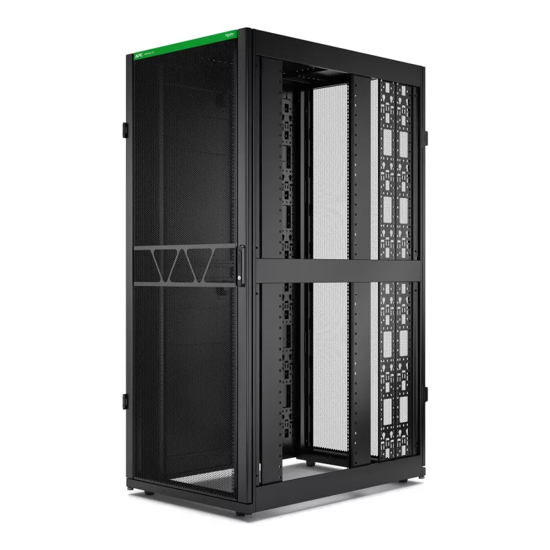 Szafa serwerowa APC NetShelter SX Gen 2, 42U, 1991H x 800W x 1200D mm, z panelami bocznymi, czarna