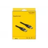 Kabel DeLOCK DisplayPort 8K 60 Hz 1 m czarny metal