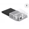 DeLOCK SuperSpeed USB Docking Station 2.5 inch SATA HDD SSD Czarny