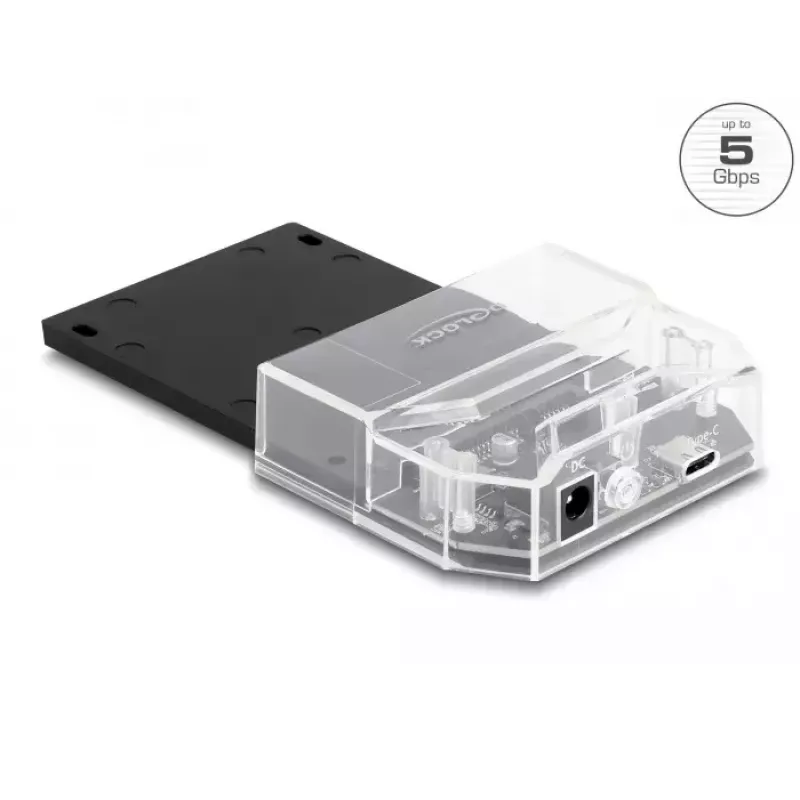 DeLOCK SuperSpeed USB Docking Station 2.5 inch SATA HDD SSD Czarny