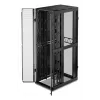 APC NetShelter SX, obudowa stelaża serwerowego, Gen 2, 52U, 2436W x 800S x 1200G mm, z bokami, czarna