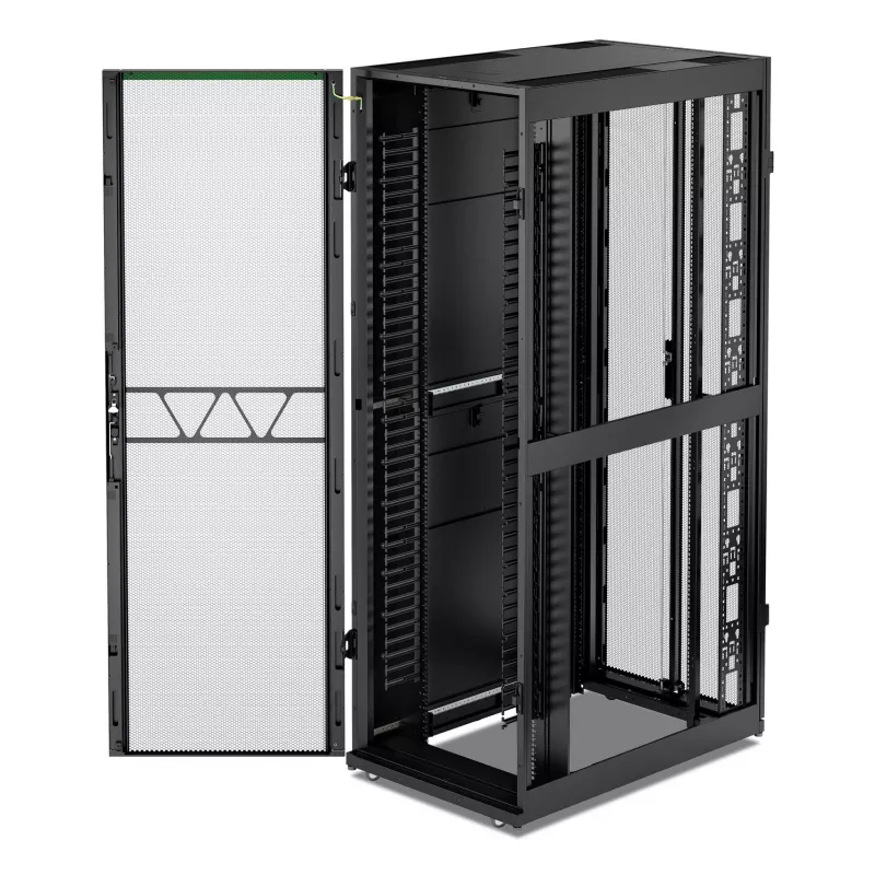 APC NetShelter SX, obudowa rack do sieci, 48U, 2258W x 750S x 1200G mm, z bokami, czarna