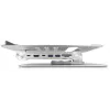 Podstawka pod laptop i tablet DeLOCK 18457 srebrna aluminium obrót 360°