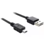 Kabel USB DeLOCK 1m USB 2.0 A - mini USB m/m