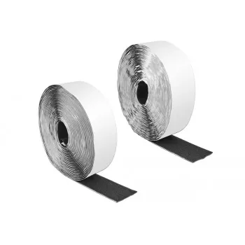 Taśma na rzepy DeLOCK dł. 10 m x szer. 50 mm czarna