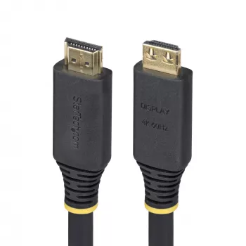 StarTech.com 10m (33ft) aktywny kabel High Speed HDMI z chwytakami, 4K 60Hz/1440p 144Hz, HDR10/HDCP 2.2/ARC, 18Gbps, przewód UHD HDMI do TV/monitora/wyświetlacza, płaszcz TPE