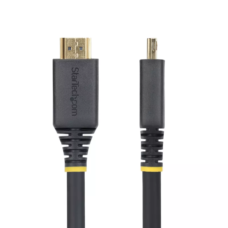 StarTech.com Kabel HDMI High Speed 7m ze złączami chwytnymi, 4K 60Hz/1440p 144Hz, HDR10/HDCP 2.2/ARC, 18Gbps, przewód UHD HDMI do telewizora/monitora/wyświetlacza, płaszcz TPE