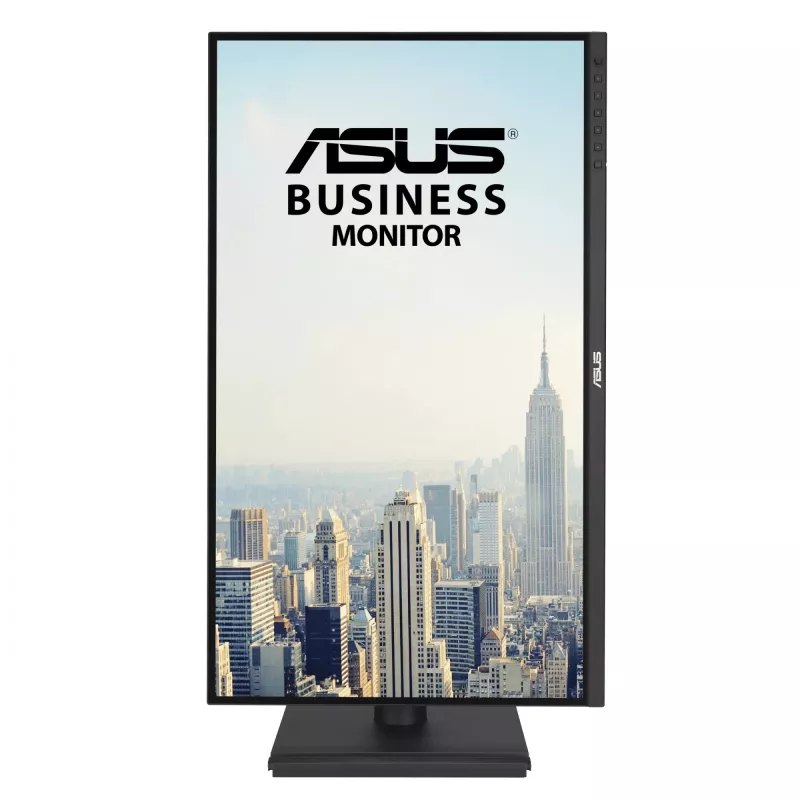 27-calowy monitor ASUS BE27ACGN Quad HD (2560×1440) IPS LCD, 5 ms, 350 cd/m², USB-C, hub USB 3.2, głośniki, VESA, regulacja wysokości